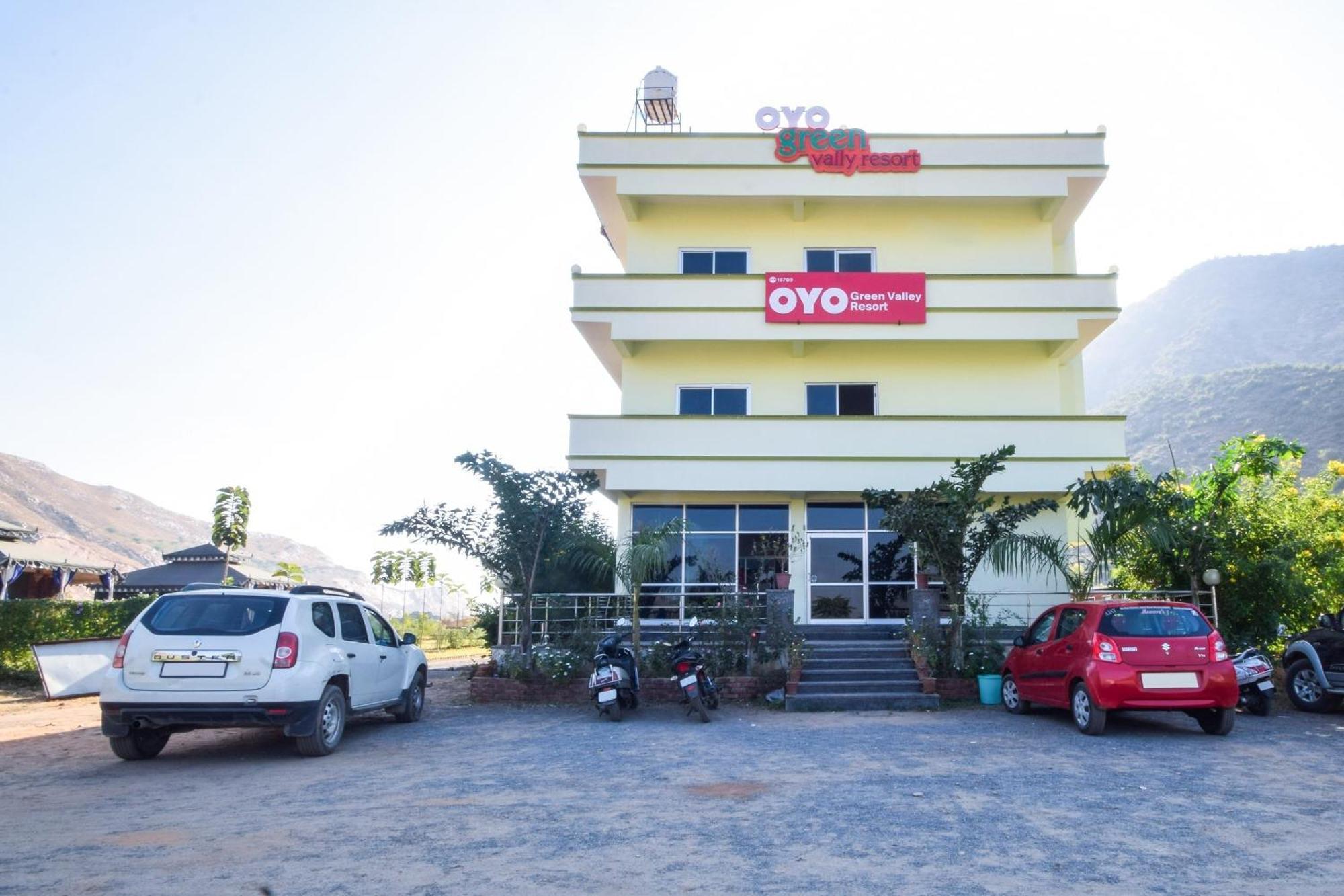 Hotel O Green Valley Resort Pushkar Exteriör bild