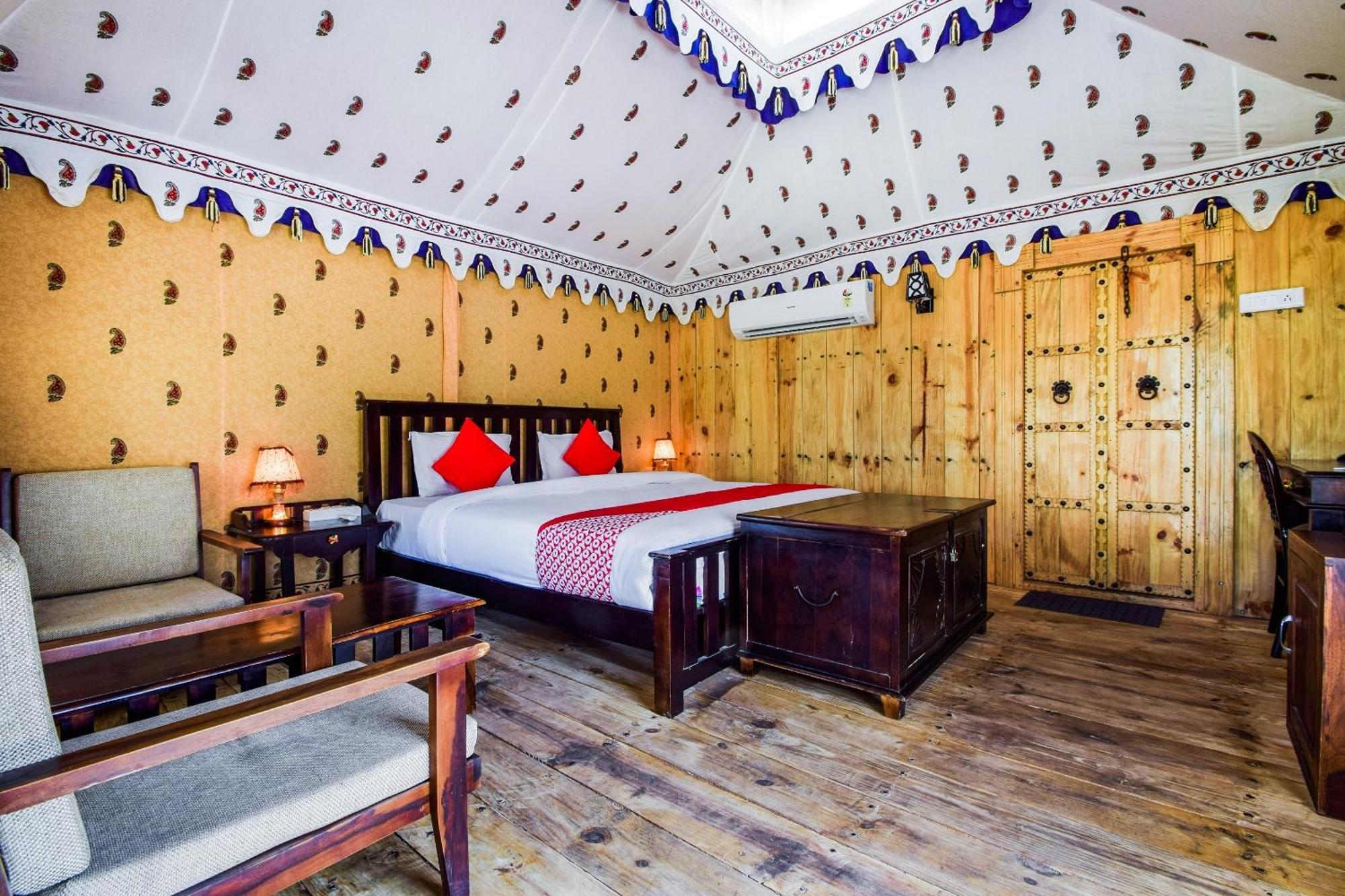 Hotel O Green Valley Resort Pushkar Exteriör bild